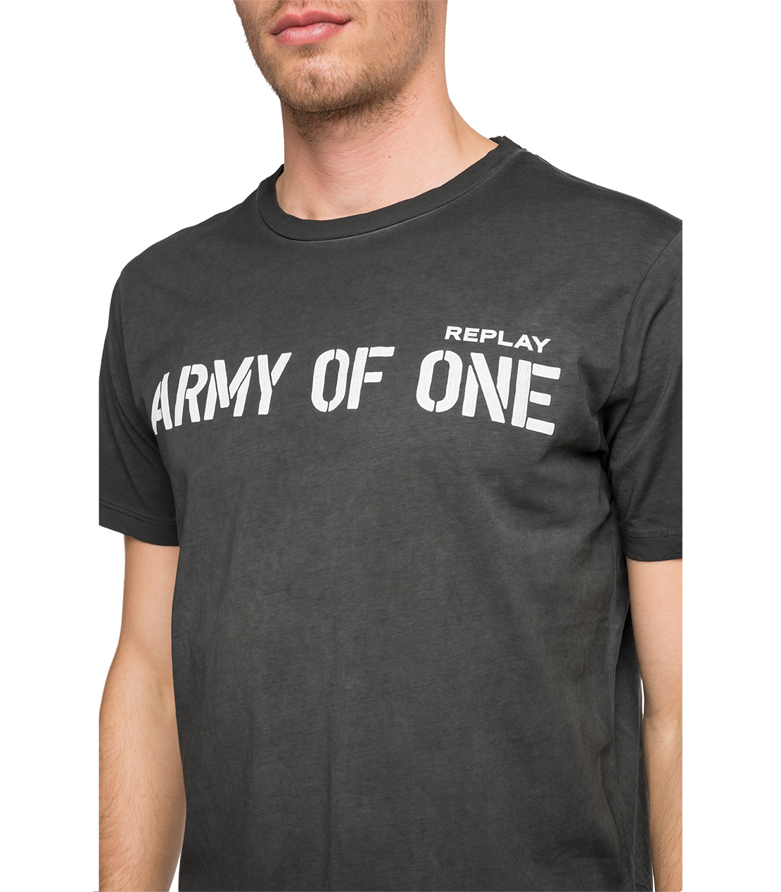 ガーメントダイコットンジャージーARMY Tシャツ